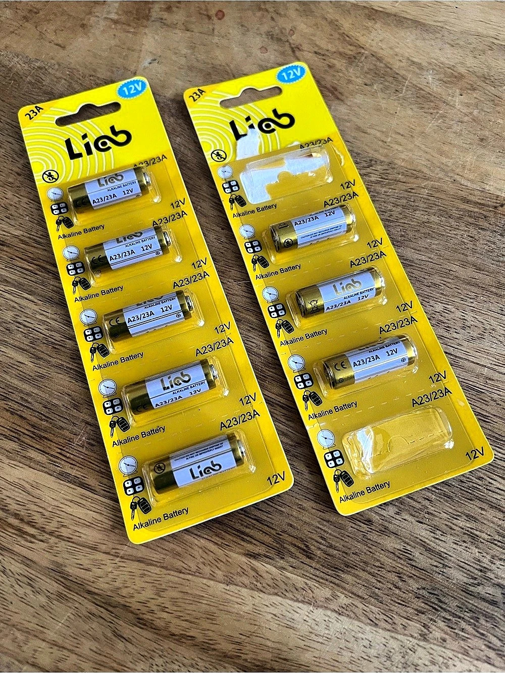 LiCB A23 23A 12V Alkaline Batteries Lot of 8 Remote Key Fob Doorbell